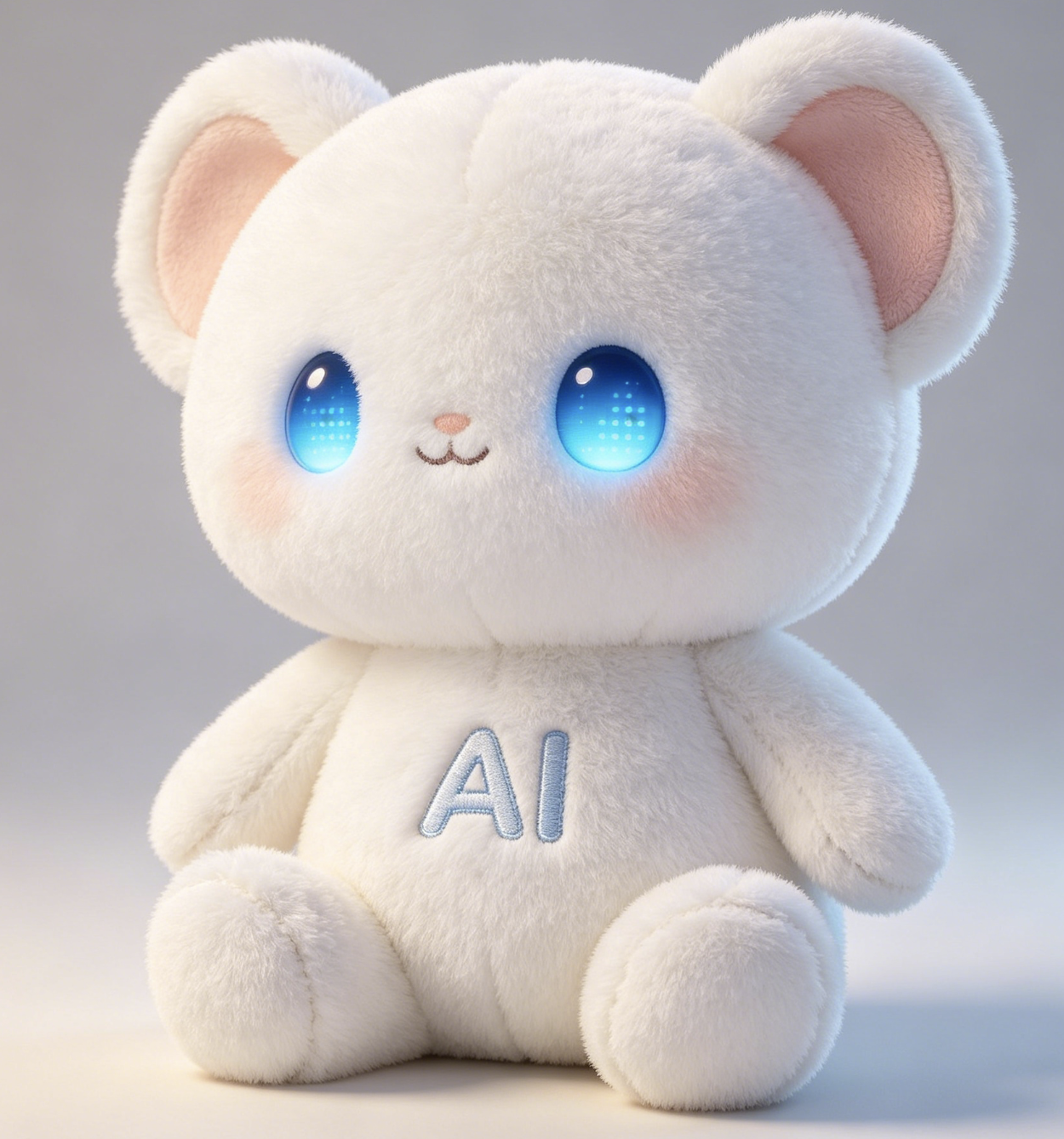 AI 毛绒玩偶 · 情感陪伴公仔实拍
